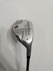 TAYLORMADE RESCUE DUAL 3 HYBRID 19 DEGREE STIFF FLEX GRAPHITE SHAFT GOLF CLUB RH - Picture 1 of 9
