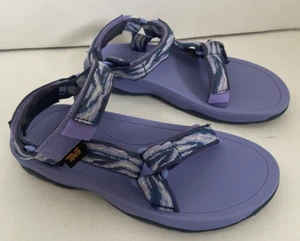 Girl's TEVA Hurricane XLT Sandals Purple Size 2 *New* - Picture 1 of 5