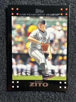BARRY ZITO #230 2007 Topps Baseball QTY San Francisco Giants - Image 1 of 2