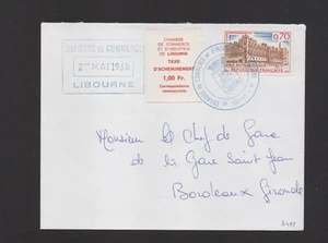 + STREIK / TOLLER STREIKBRIEF LIBOURNE 1968 / SIGNIERT / BEWERTUNG ++++ / XA495 - Bild 1 von 5