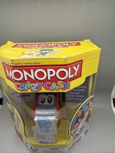 Monopoly Board Game CRAZY CASH Edition 2011 Brand New Sealed Complete - Picture 1 of 7