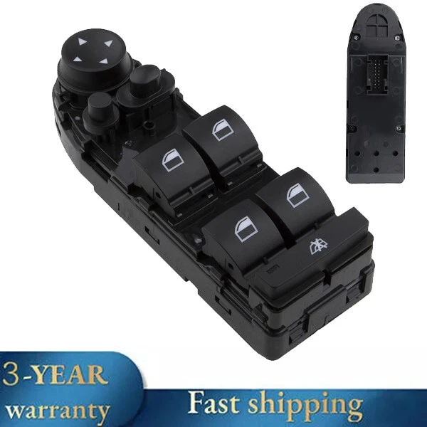 Interruptor de ventana principal delantero izquierdo para BMW 335D 3,0 L 2009-2010 335I 3,0 L 2007-2010 Foto 1 de 4