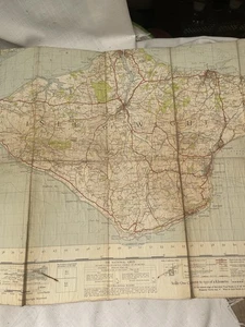 Vintage Ordnance Survey Karte Isle of Wight & Portsmouth - Bild 1 von 10