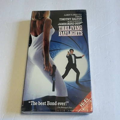 The Living Daylights VHS SEALED Timothy Dalton James Bond 007 Vintage FREE SHIP - Image 1 of 4
