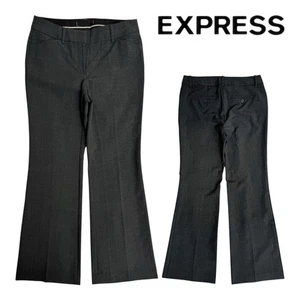 EXPRESS Womens 2S 2 SHORT EDITOR Dress Pants Trousers Straight Leg Stretch NWOT - Picture 1 of 17