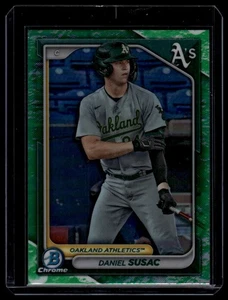2024 Bowman #BCP-42 Daniel Susac Chrome Prospects Lunar Glow Refractors - Picture 1 of 2