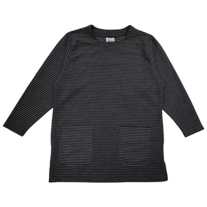 Vintage Bullitt Maternity Damen Tunika Bluse 80er 90er Größe 10 Made in UK gestreift - Bild 1 von 8