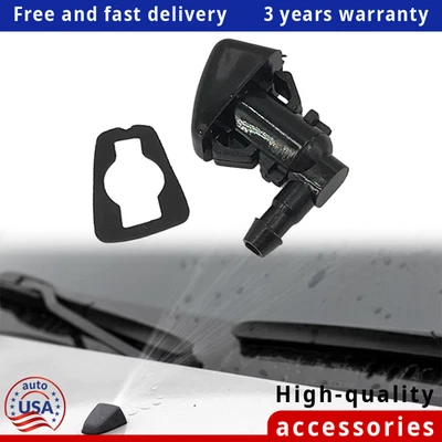 Windshield Wiper Water Spray Jet Washer Nozzle For 2015-2023 Ford TRANSIT Foto 1 de 4