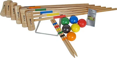 KROCKET Croquet Garten - Spiel für 6 Spieler TOP NEU