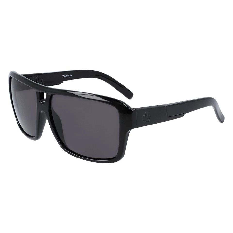 Dragon Eyewear The Jam Sunglasses Gloss Black w/ Smoke Lumalens 450206013001 - Image 1 of 1