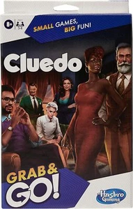 Cluedo Grab and Go Spiel, tragbares Spiel für 3-6 Spieler, Reisespiel für Kinder - Bild 1 von 2