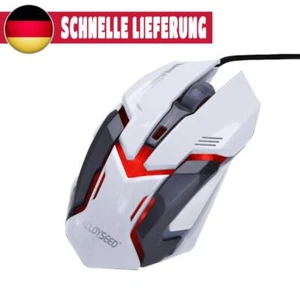 ALLOYSEED neue Wired Gaming-Maus 6 Tasten Professional PC Laptop Computer Maus G - Bild 1 von 12