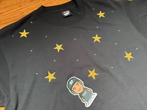 NEW VINTAGE SB BLACK SUPREME STAR DUNK SHIRT TEE LIMITED PROMO CUSTOM RARE SZ L - Picture 1 of 6