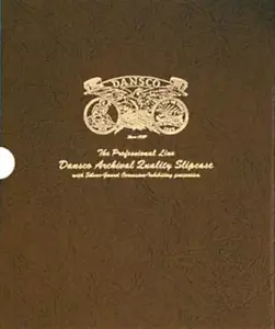 Dansco Coin Album Slipcase Cover 1 Inch Slip Case SC1 Corrosion Dust Protection - Picture 1 of 7