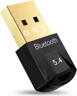 ZEROLIMITS Bluetooth Adapter 5.4 Stick USB Transmitter Dongle PC Notebook Bluetooth Adapter