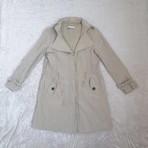 Giacca trench donna Marella by Max Mara taglia UK12 US8 DE38 cappuccio leggero - Foto 1 di 21