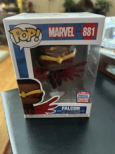 Funko Pop! Marvel - Falcon #881 2021 Summer Convention - New - Picture 1 of 4