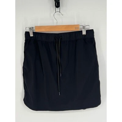 Falda corta deportiva Eastern Mountain con cordón atlética negra S Foto 1 de 4