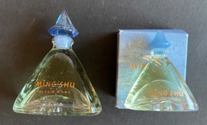 2 Yves Rocher Vintage Ming Shu Fleur Rare Eau de Toilette 1 oz an 0.25 fl oz NEW - Picture 1 of 5