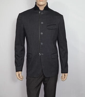 NEW John Varvatos LUXE Utility Jacket in Gray Size 42 - Image 1 of 4