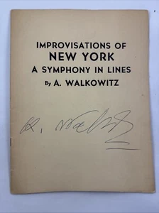 Improvisations of New York: A Symphony in Lines, by A Walkowitz /Haldeman-Julius - Imagen 1 de 4