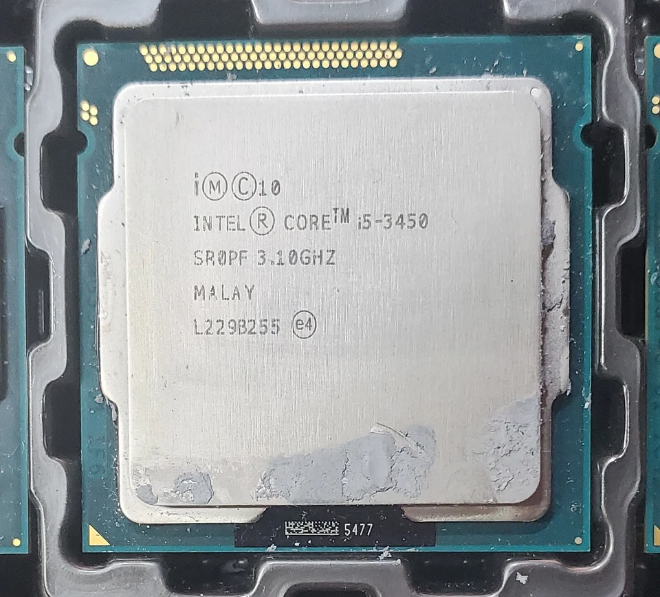 Intel SR0PF Core i5-3450 4 Core 3.10GHz 5.00GT/s DMI 6MB L3 Cache LGA1155    A-6 - Image 1 of 1