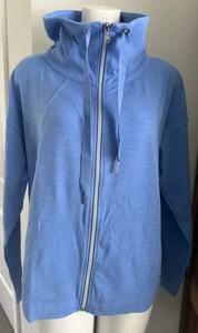NEU Tommy Bahama BEACHY BAY FULL ZIP Jacke Violet Petal Damen Medium Active Mantel - Bild 1 von 13