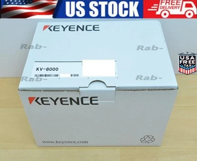 Keyence KV-8000 可编程式逻辑控制器 CPU 单元模块 KV8000 可编程控制器 全新 — 第 1/4 张图片