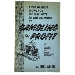 Gambling for Profit by Bill Allen - vintage 1960s? 1970s? paperback - Bild 1 von 11