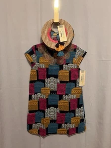 Genuine Kids From Oshkosh Multi-color Spring Dress Purse set size 5T NEW - Picture 1 of 10