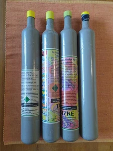 4 x CO2 Zylinder Kohlensäure Wasser-Maxx, Soda-Stream, Soda-Club - Bild 1 von 1