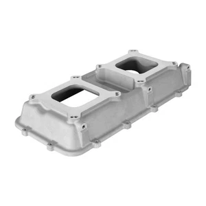 300-945 Holley Hi-Ram Intake Plenum Top, 2 x 4150 - Big Block Chevy / Small - Picture 1 of 4