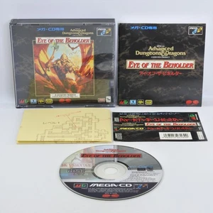 EYE OF THE BEHOLDER AD and D with Spine Sega Mega CD 3210 mcd - Picture 1 of 14
