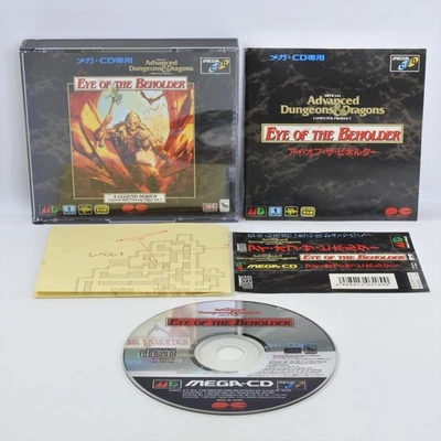 EYE OF THE BEHOLDER AD and D with Spine Sega Mega CD 3210 mcd - Image 1 of 4