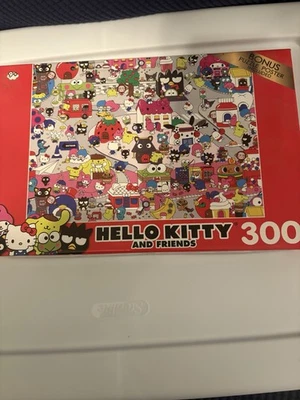 Hello Kitty and Friend 300 Piece Puzzle New Sealed Sanrio - Image 1 of 4