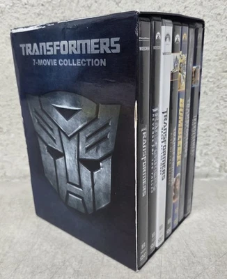 Transformers 7-Movie Collection Walmart Exclusive DVD Box Set 2024 Rise Beasts - Image 1 of 4