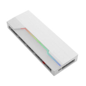 1 zu 10 PWM & ARGB Hub Splitter 4 Pin PWM Hub 5V 3pin Adressierbarer ARGB A3324 - Afbeelding 1 van 10