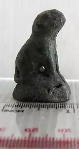 SUPER SELTEN! 18. Jahrhundert Bronze Tiger Opium Gewicht 50gr. - Bild 1 von 5