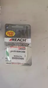New Johnson & Johnson Reach Gentle Gum Care Mint Woven Floss 50 Yd - 1 pack NIP - Picture 1 of 1