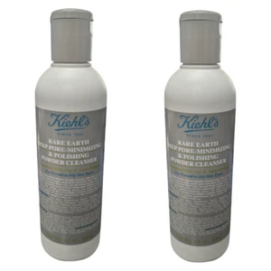 2 x Kiehl's Rare Earth Deep Pore-Minimizing & Polishing Powder Cleanser 3.5oz - Picture 1 of 3