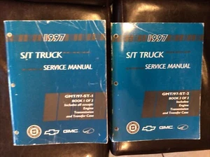 1997 GM S/T Truck Service Manuals 1 of 2 & 2 of 2 All Inclusive - Picture 1 of 5