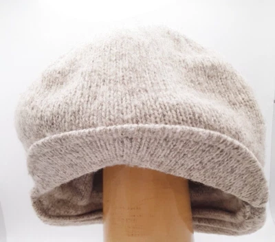 LL Bean De Colección Marrón Beige Lana Guía Sombrero Etiqueta Temprana Invierno Gorra Oreja Cuello Solapas EE. UU. Foto 1 de 4