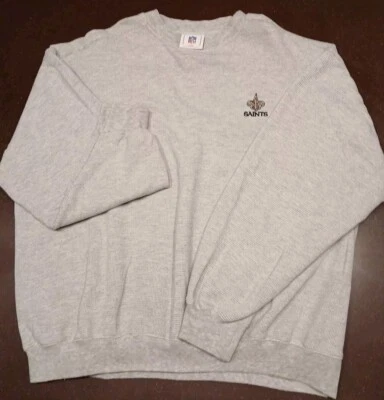 Suéter suéter polar NFL Saints XL para hombre Foto 1 de 4
