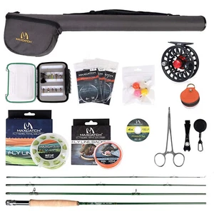 Premier 3/4/5/6/7/8/9/10WT Fly Fishing Rod Kit, Whole Combo Outdoor Sports - Picture 1 of 9