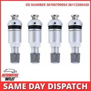 4x TPMS TYRE PRESSURE SENSOR VALVE STEM REPAIR KIT FOR BMW 1 3 5 6 7 X1 X3 X5 X6 - Picture 1 of 13