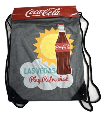 Mochila Saco Bolso Cinch Refrescado Coca Cola Play Nueva Foto 1 de 3