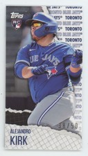 Alejandro Kirk 2021 Topps Mini RIP card EXT Mini RC /50 #MRIP-AKI Toronto Blue