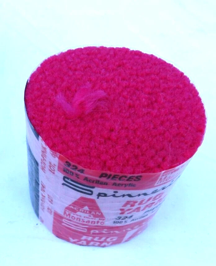 Tapete giratório gancho trava de fio 1 acrílico pré-cortado rosa quente 7047 - Israel - Imagem 1 de 4