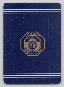 Swap Card Optimist International Advertising Eight of Clubs Playing Card - Picture 1 of 2