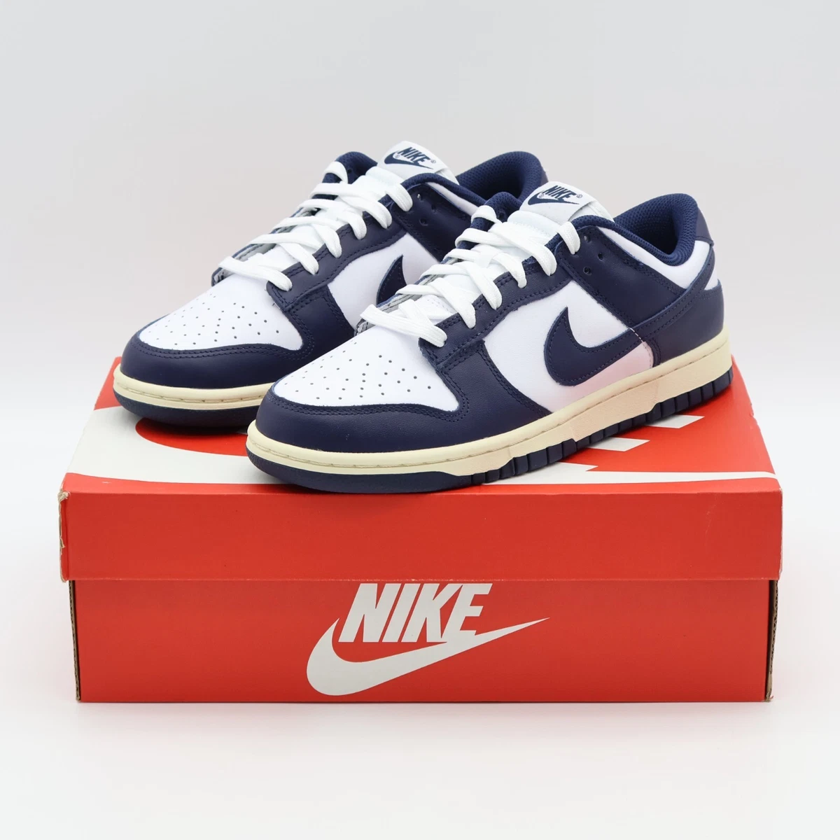 Nike Dunk Low Vintage Navy W for sale | eBay